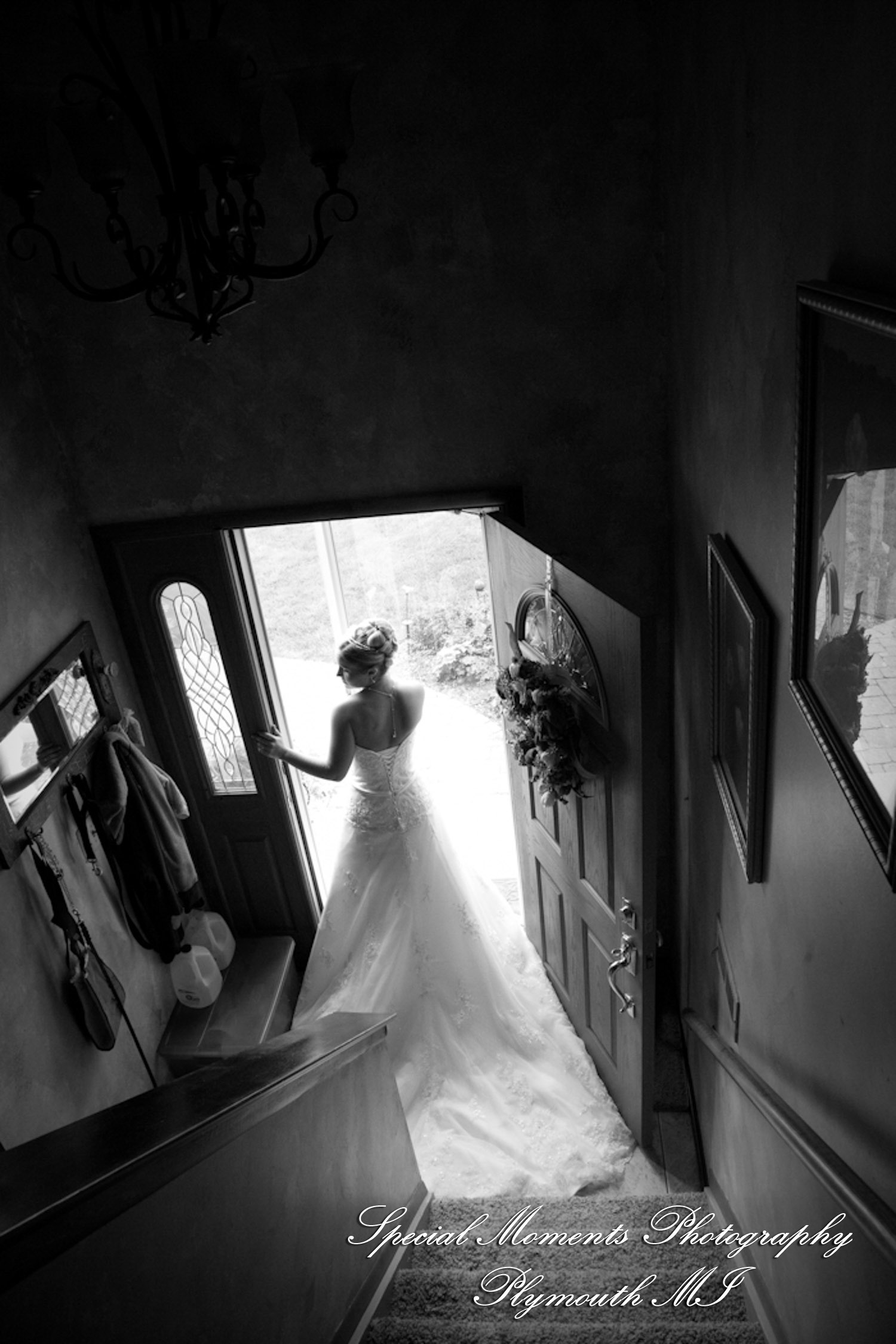 Erika & Josh at Community Lutheran Church Flat Rock MI wedding photography