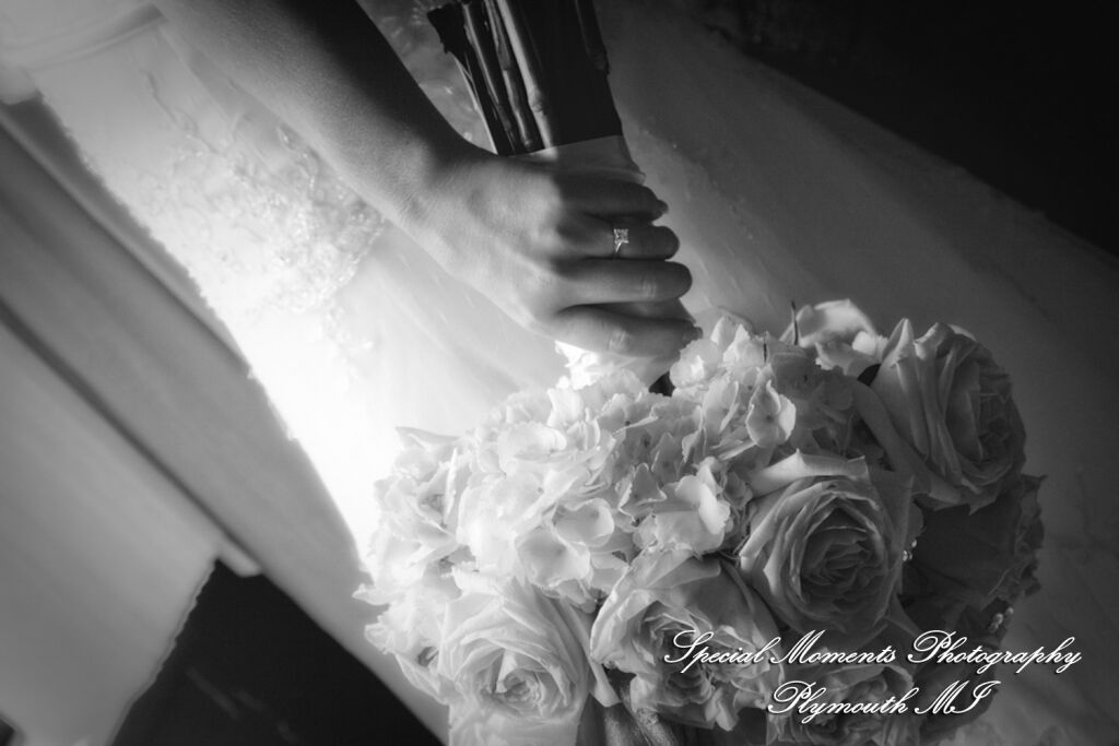 Erika & Josh at Community Lutheran Church Flat Rock MI wedding photography