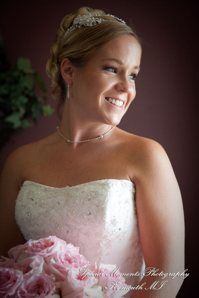 Erika & Josh at Community Lutheran Church Flat Rock MI wedding photography