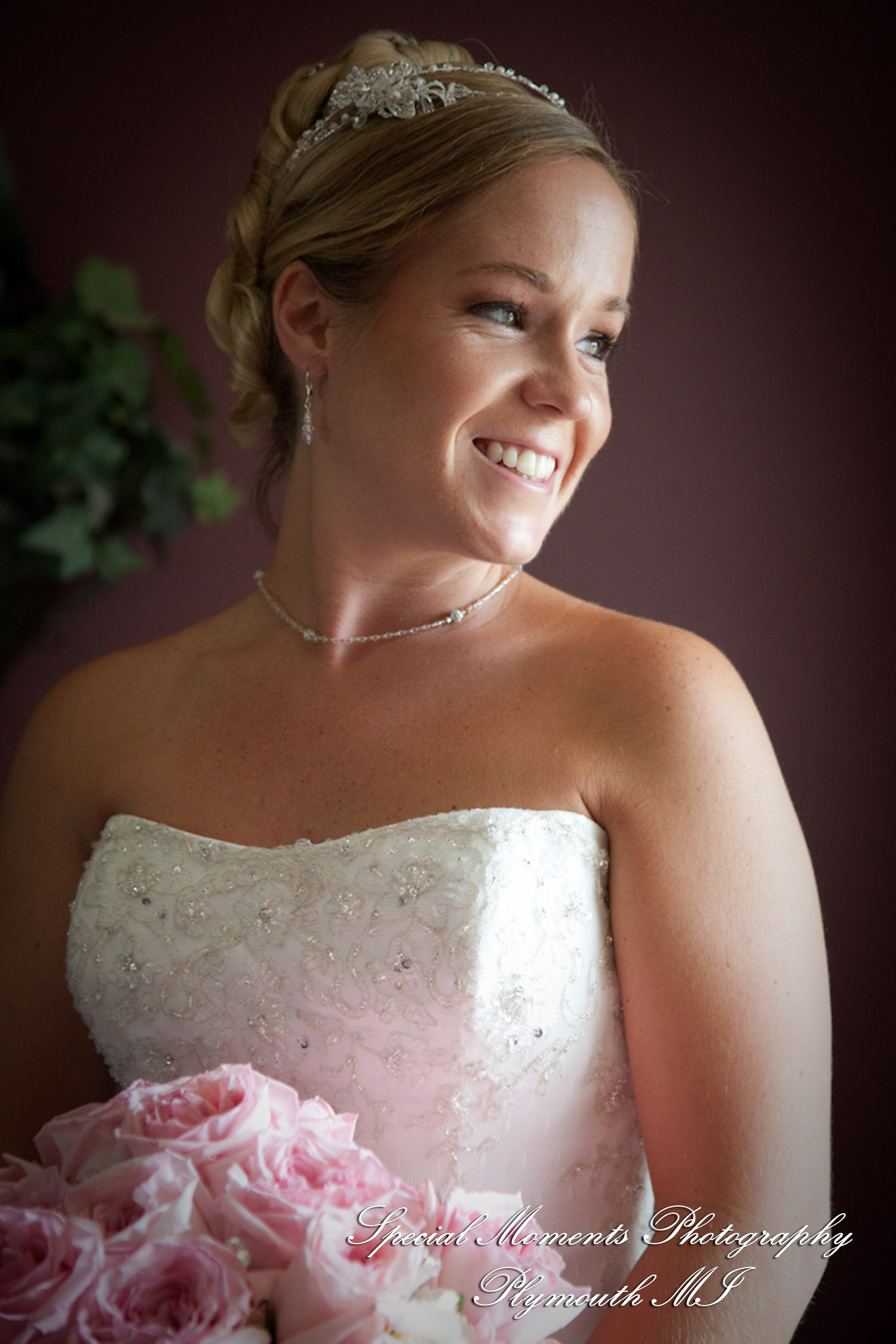 Erika & Josh at Community Lutheran Church Flat Rock MI wedding photography