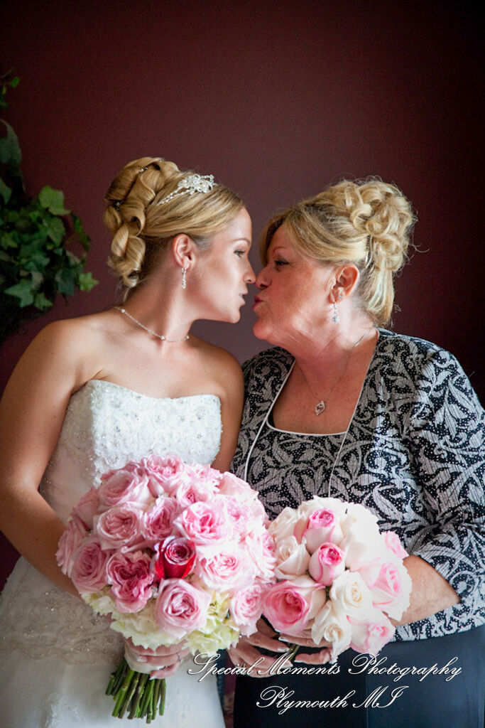 Erika & Josh at Community Lutheran Church Flat Rock MI wedding photography