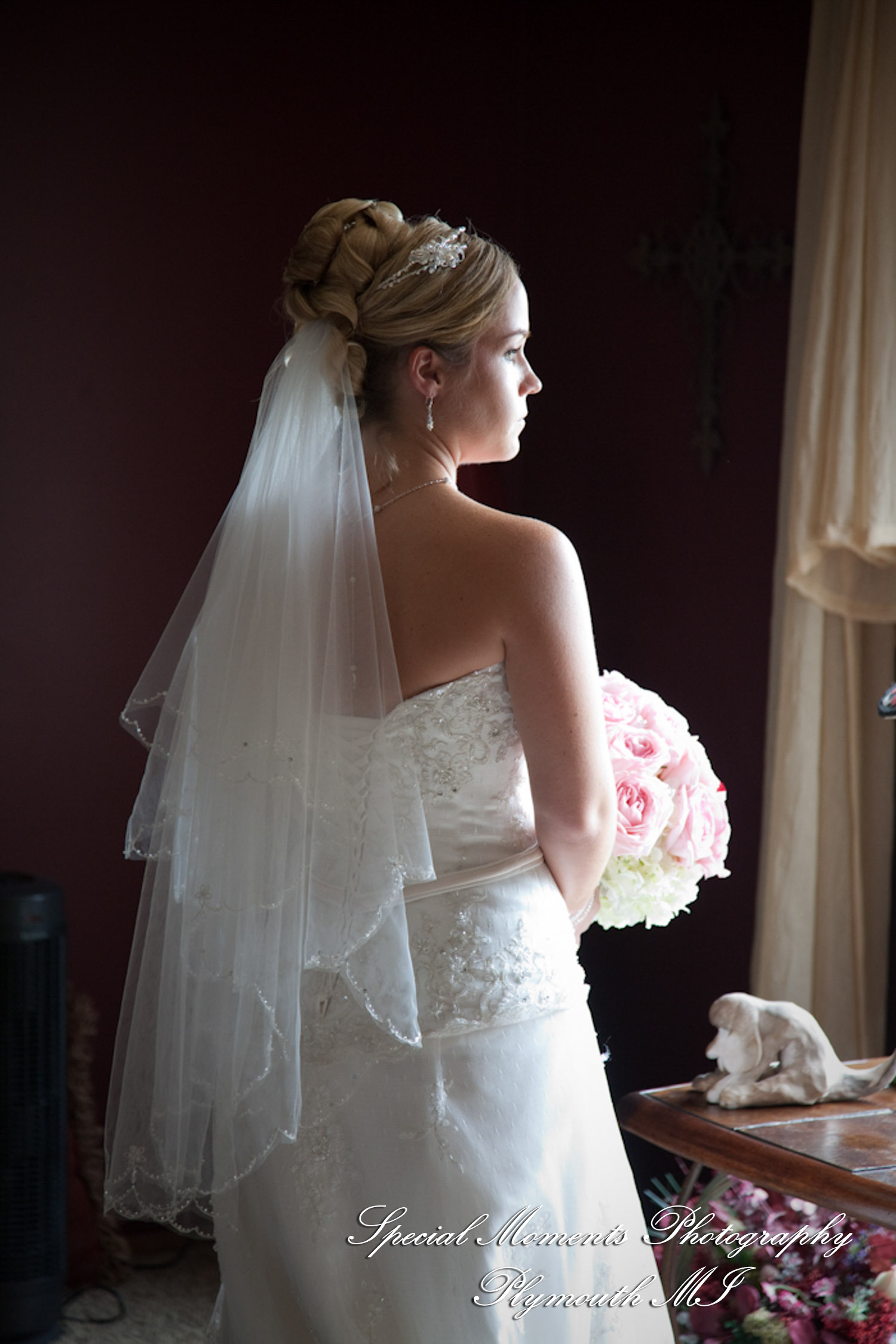 Erika & Josh at Community Lutheran Church Flat Rock MI wedding photography