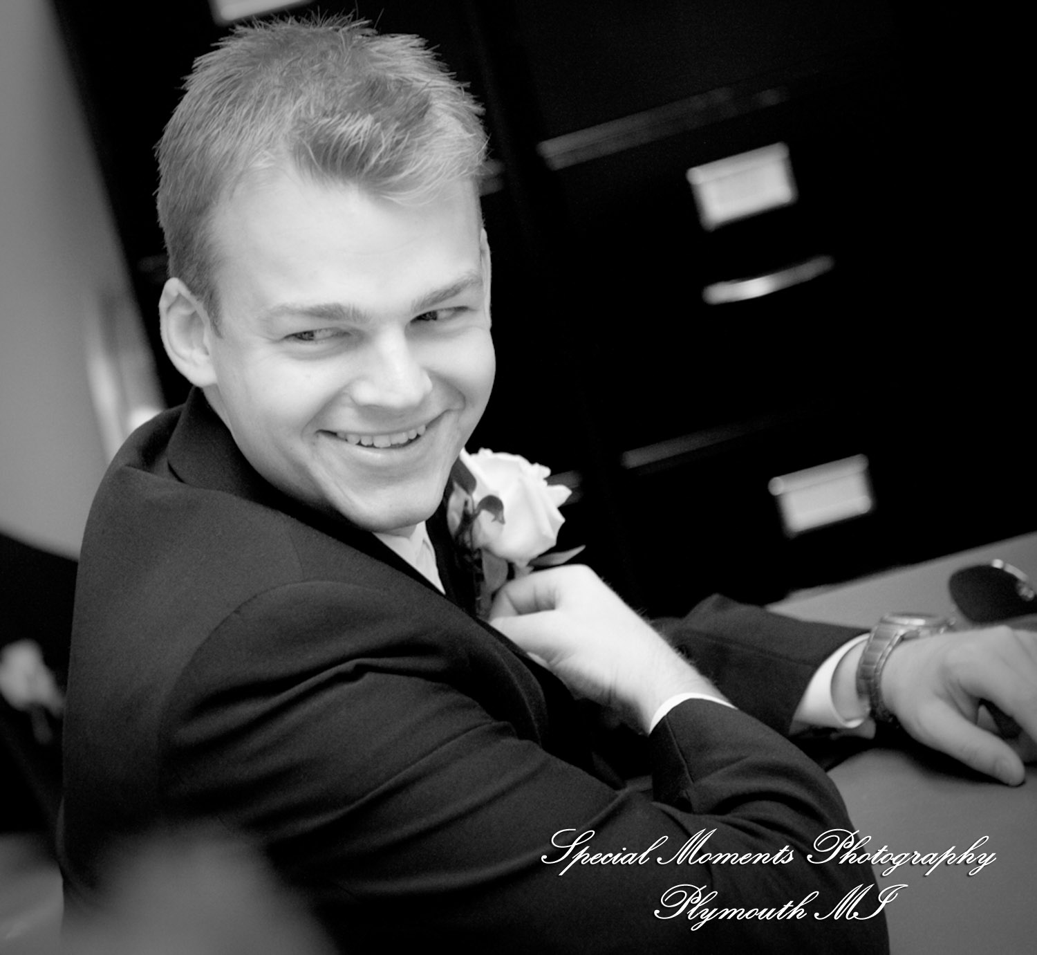 Erika & Josh at Community Lutheran Church Flat Rock MI wedding photography