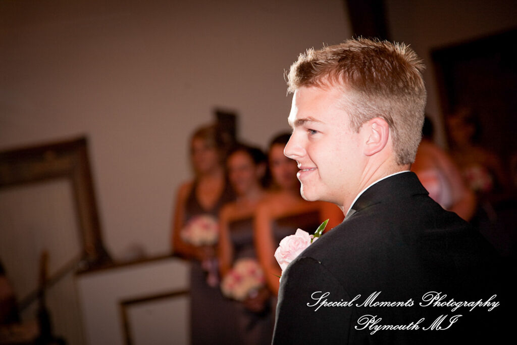 Erika & Josh at Community Lutheran Church Flat Rock MI wedding photography