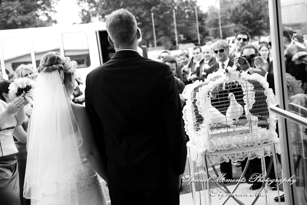 Erika & Josh at Community Lutheran Church Flat Rock MI wedding photography