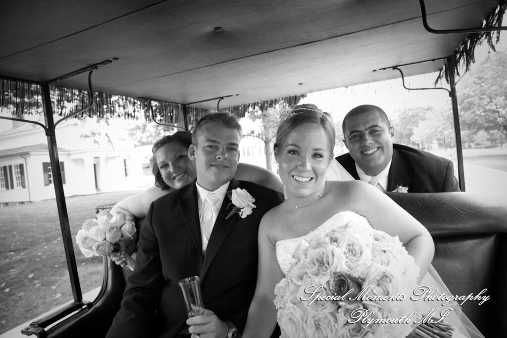 Erika & Josh at Lovett Hall Greenfield Village Dearborn MI wedding photography