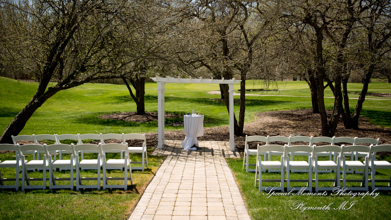 Lenore & Michael at Stonebridge Golf Club - Ann Arbor MI wedding photograph