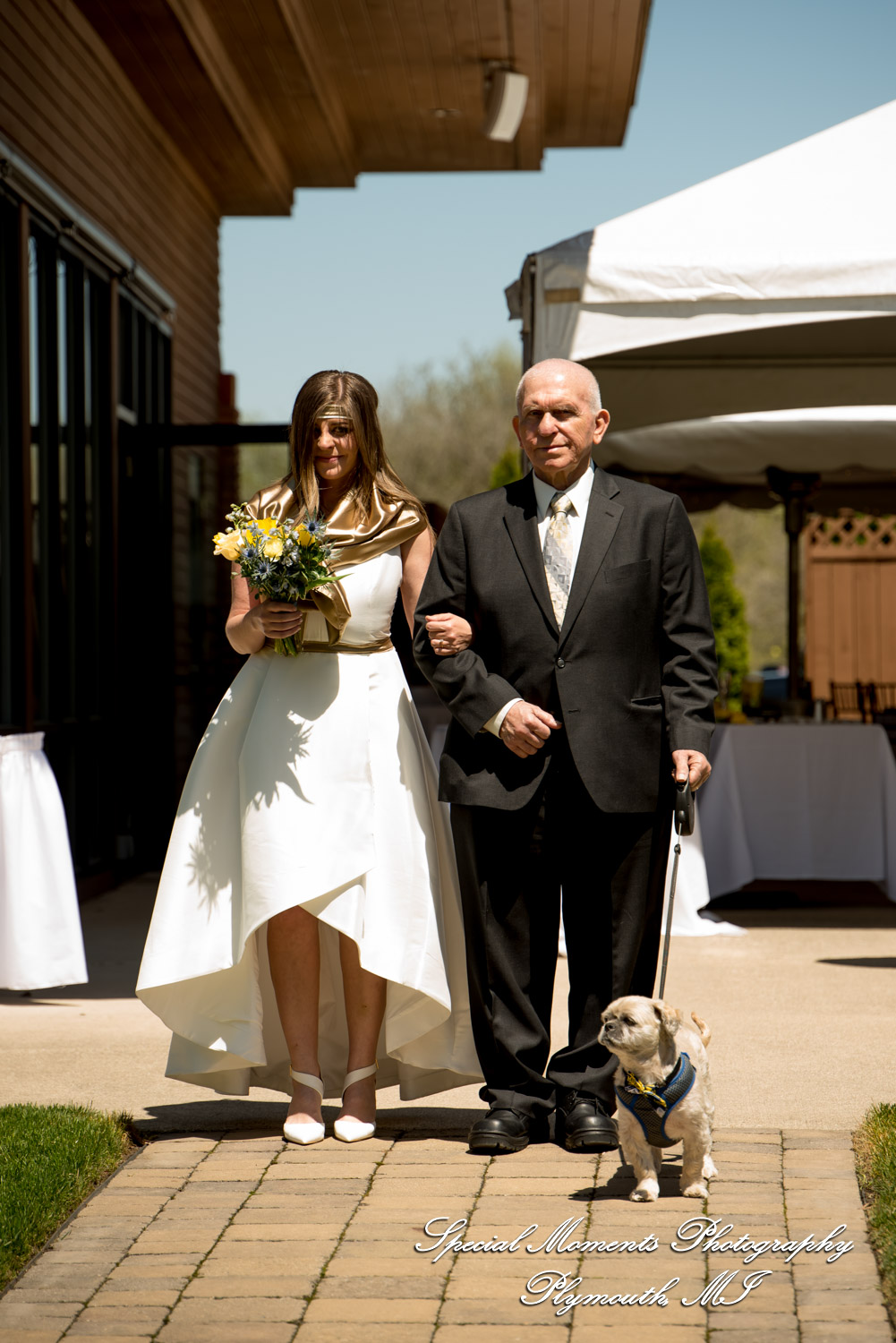 Lenore & Michael at Stonebridge Golf Club - Ann Arbor MI wedding photograph