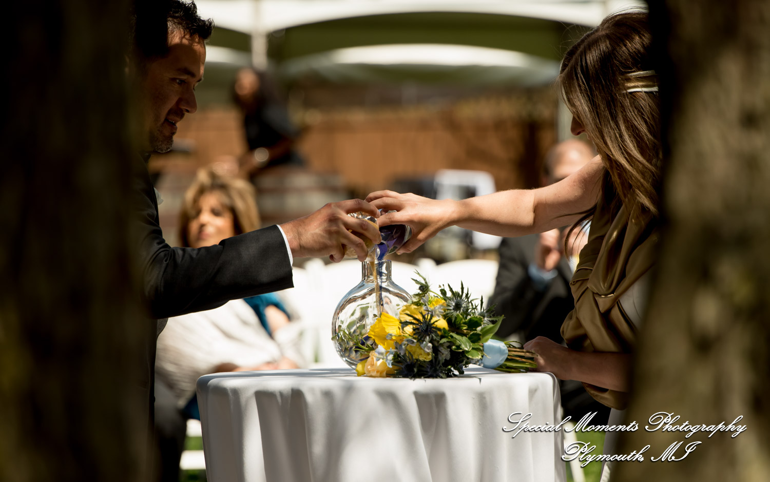 Lenore & Michael at Stonebridge Golf Club Ann Arbor MI wedding photograph