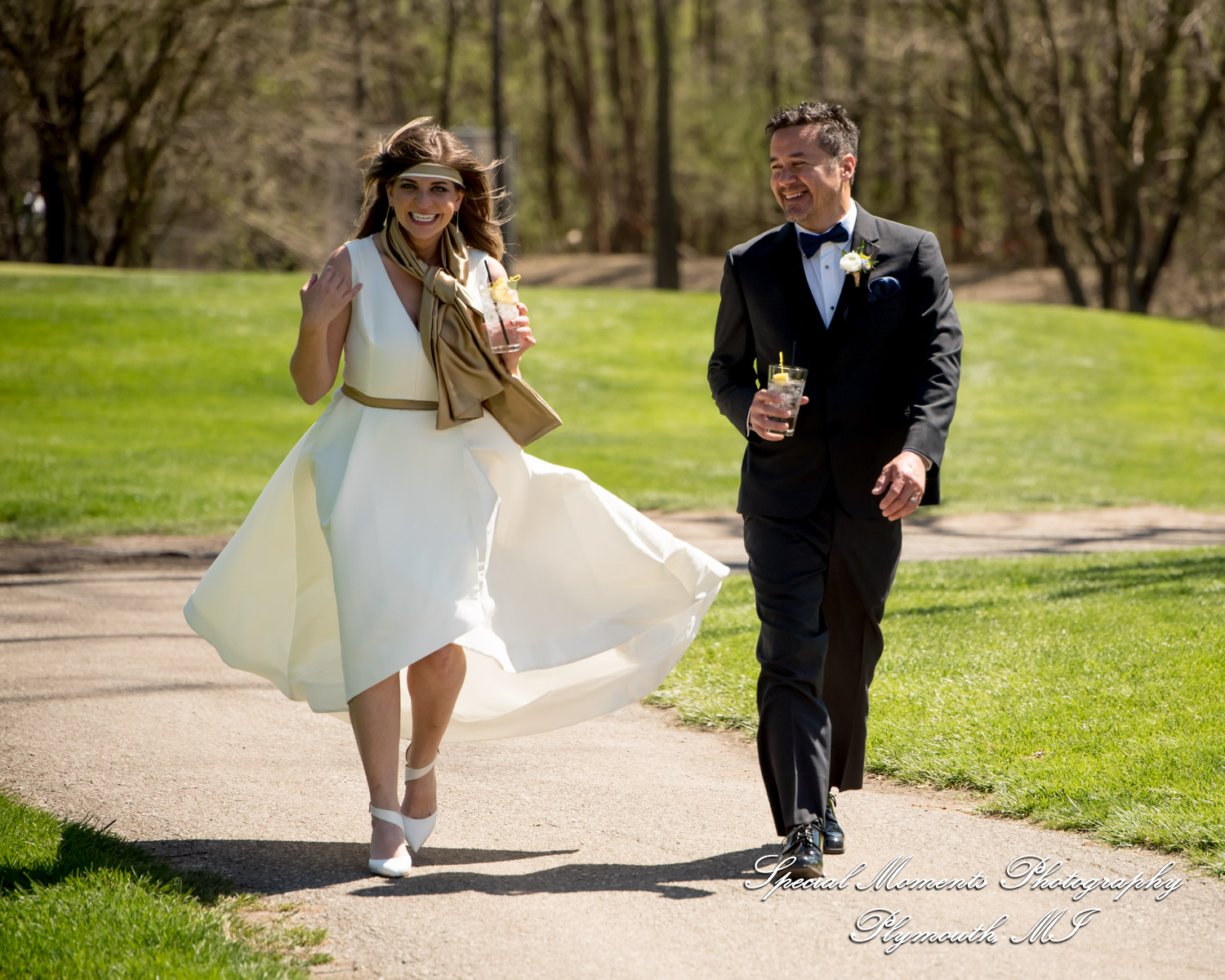 Lenore & Michael at Stonebridge Golf Club Ann Arbor MI wedding photograph