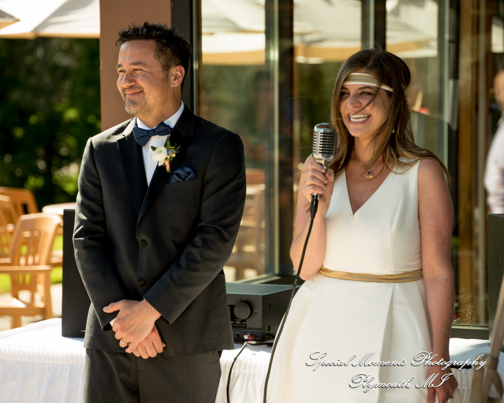 Lenore & Michael at Stonebridge Golf Club Ann Arbor MI wedding photograph