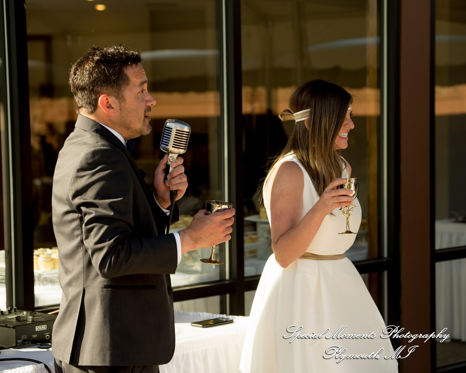 Lenore & Michael at Stonebridge Golf Club Ann Arbor MI wedding photograph