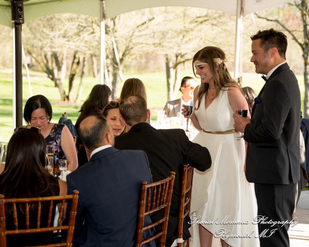 Lenore & Michael at Stonebridge Golf Club Ann Arbor MI wedding photograph
