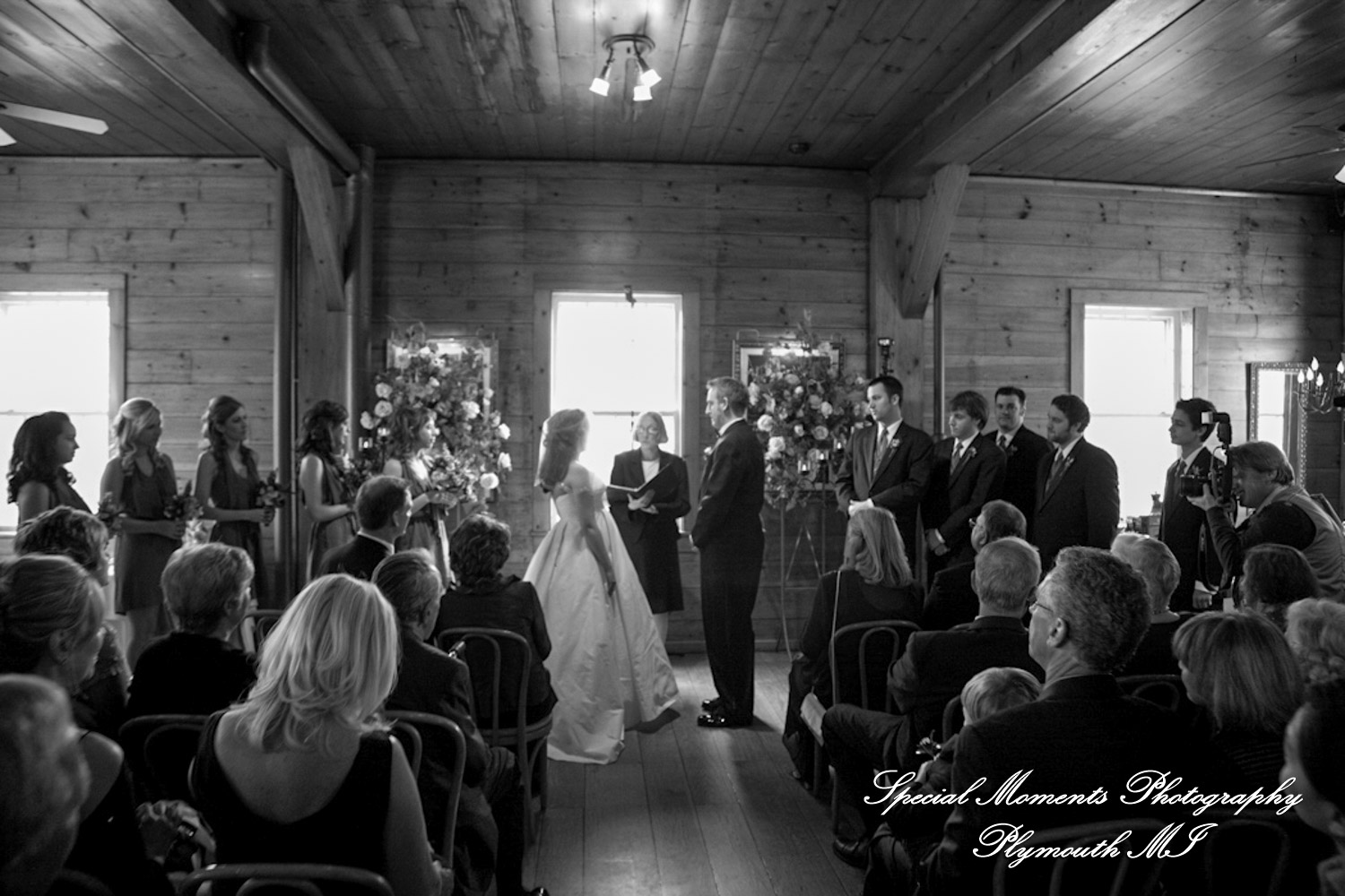 Theodore & Jamie at Wellers Carriage House Saline MI wedding photograph