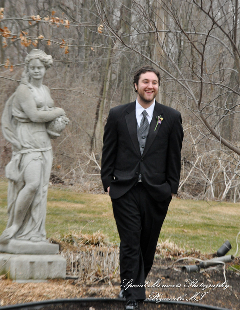Theodore & Jamie at Wellers Carriage House Saline MI wedding photograph