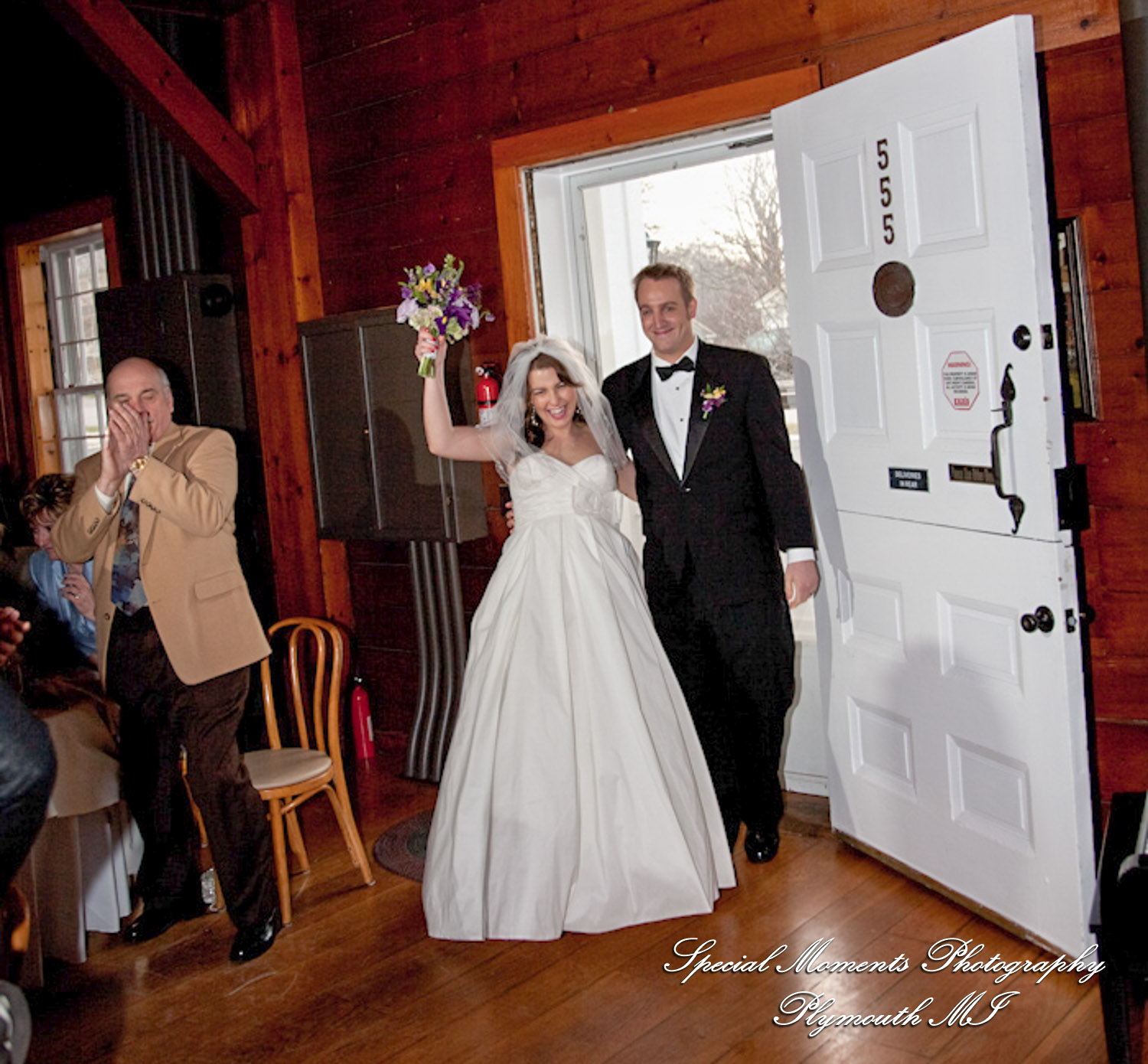 Theodore & Jamie at Wellers Carriage House Saline MI wedding photograph