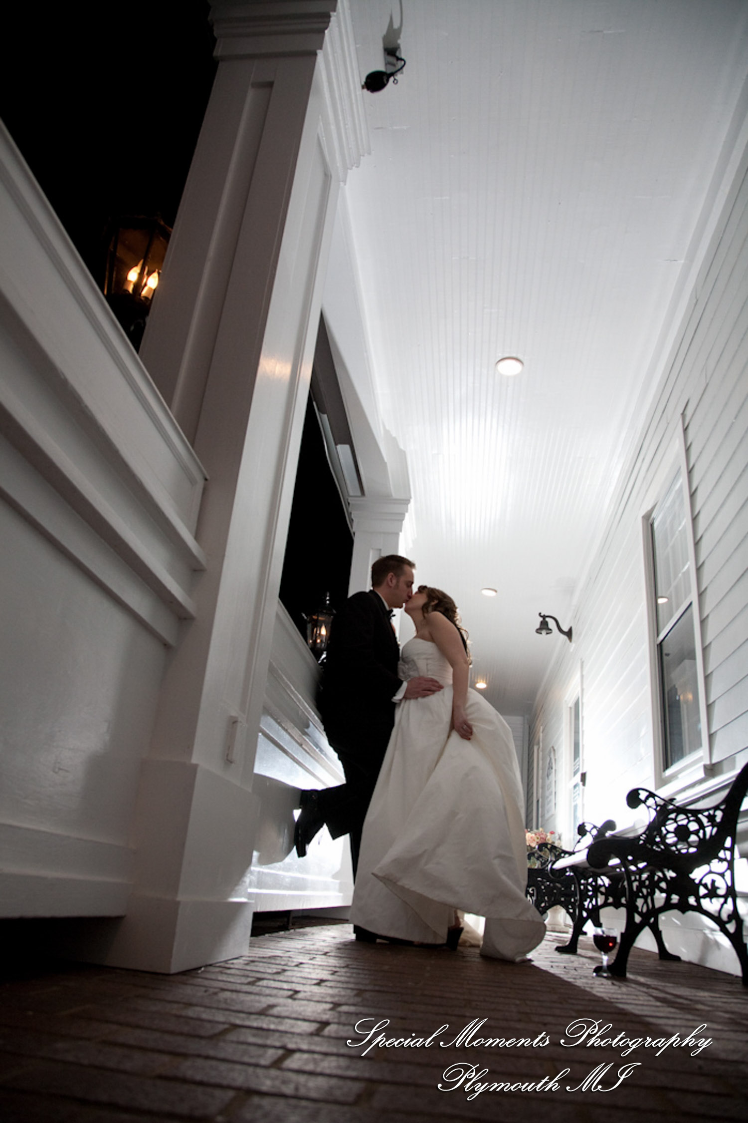 Theodore & Jamie at Wellers Carriage House Saline MI wedding photograph