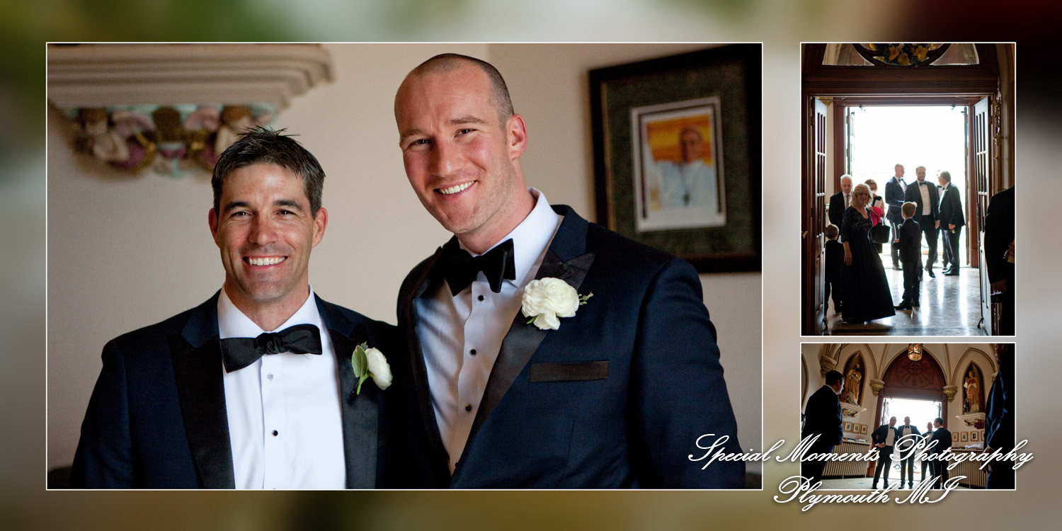 Coffee Table Design - Jason & Julianne at St. Patrick Historic Catholic Toledo OH wedding album photography