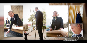 Coffee Table Design - Jason & Julianne at St. Patrick Historic Catholic Toledo OH wedding album photography