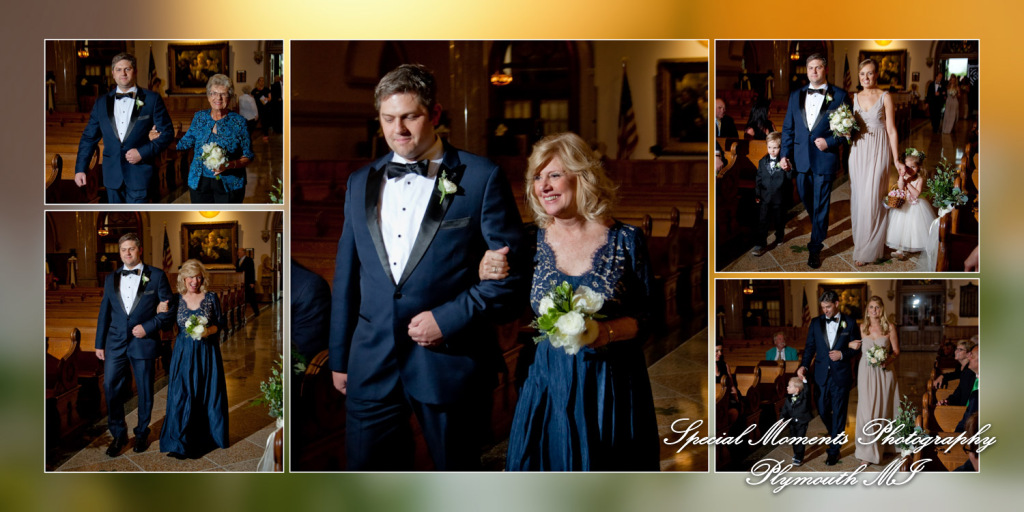 Coffee Table Design - Jason & Julianne at St. Patrick Historic Catholic Toledo OH wedding album photography