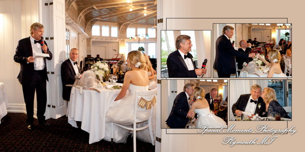 Coffee Table Design - Jason & Julianne at Toledo Country Club Toledo OH wedding album photography