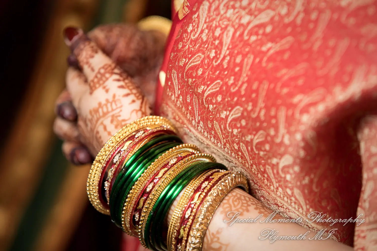 Bharatiya Temple Troy MI wedding photograph