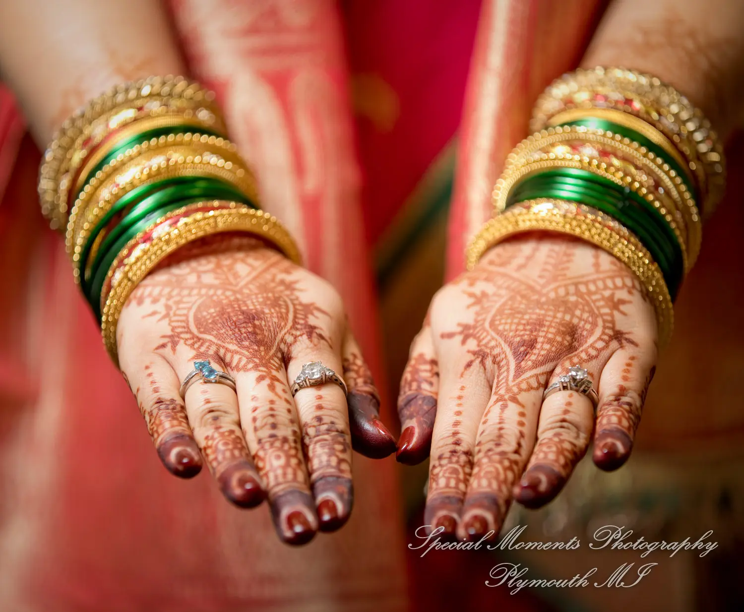 Bharatiya Temple Troy MI wedding photograph