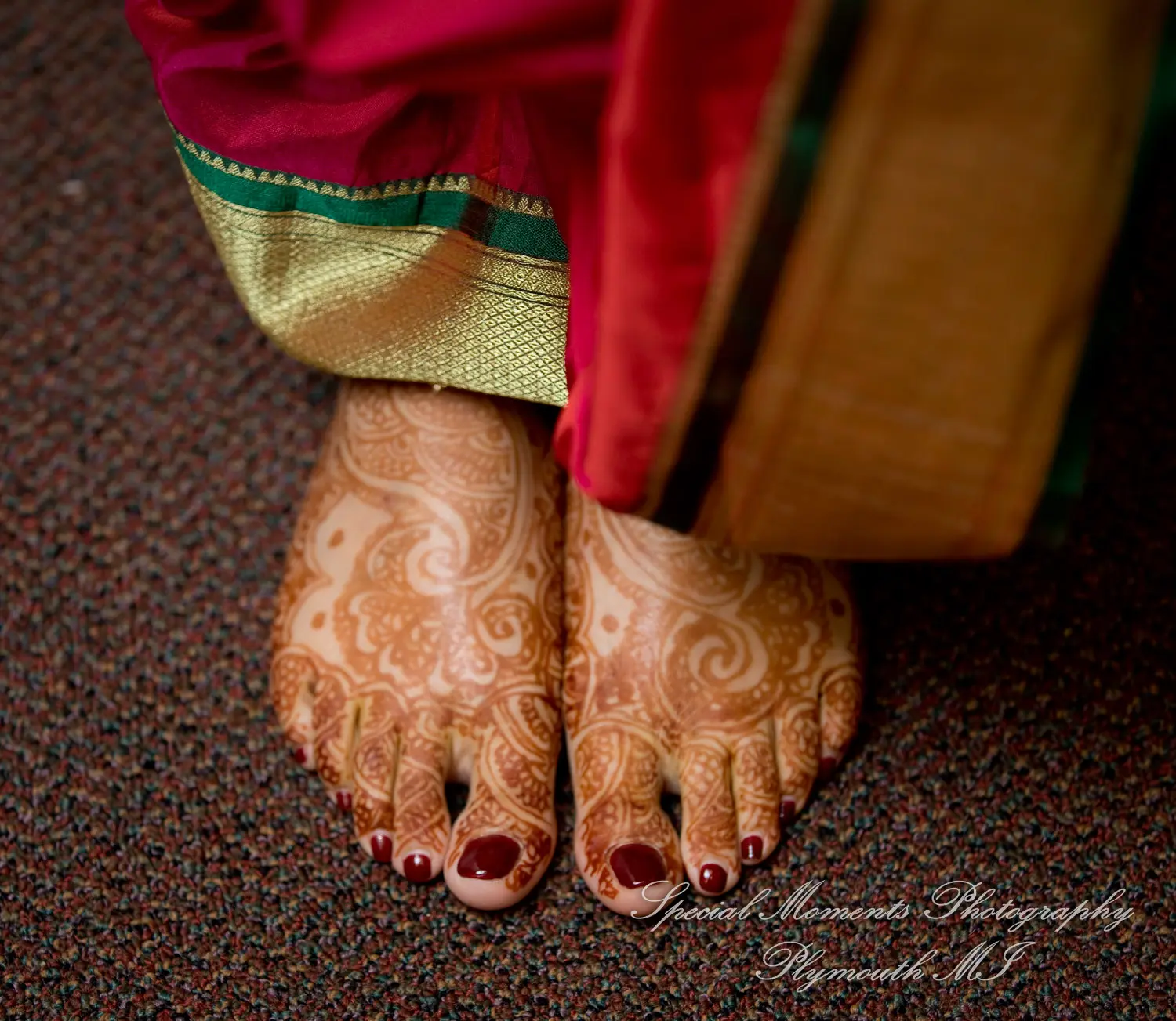 Bharatiya Temple Troy MI wedding photograph