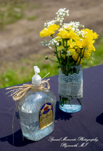 Home wedding Romulus MI photograph