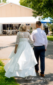 Home wedding Romulus MI photograph