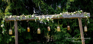 Home wedding Romulus MI photograph