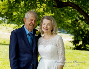 Home wedding Romulus MI photograph