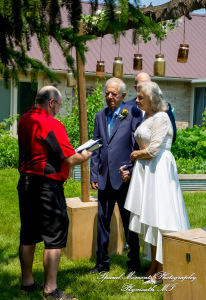 Home wedding Romulus MI photograph