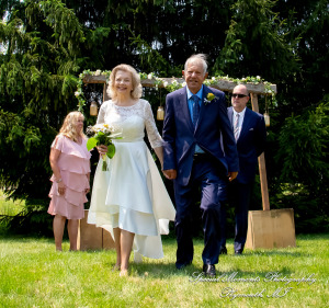 Home wedding Romulus MI photograph