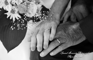 Home wedding Romulus MI photograph