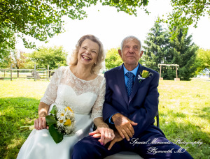 Home wedding Romulus MI photograph