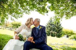 Home wedding Romulus MI photograph