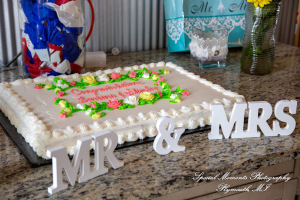 Home wedding Romulus MI photograph