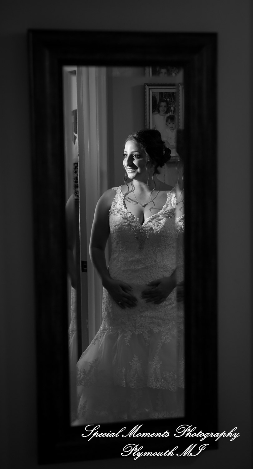 David & Steph at St. John Greek Orthodox Sterling Hts MI wedding photograph