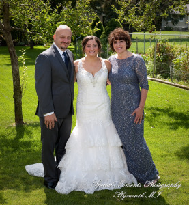 David & Steph at St. John Greek Orthodox Sterling Hts MI wedding photograph