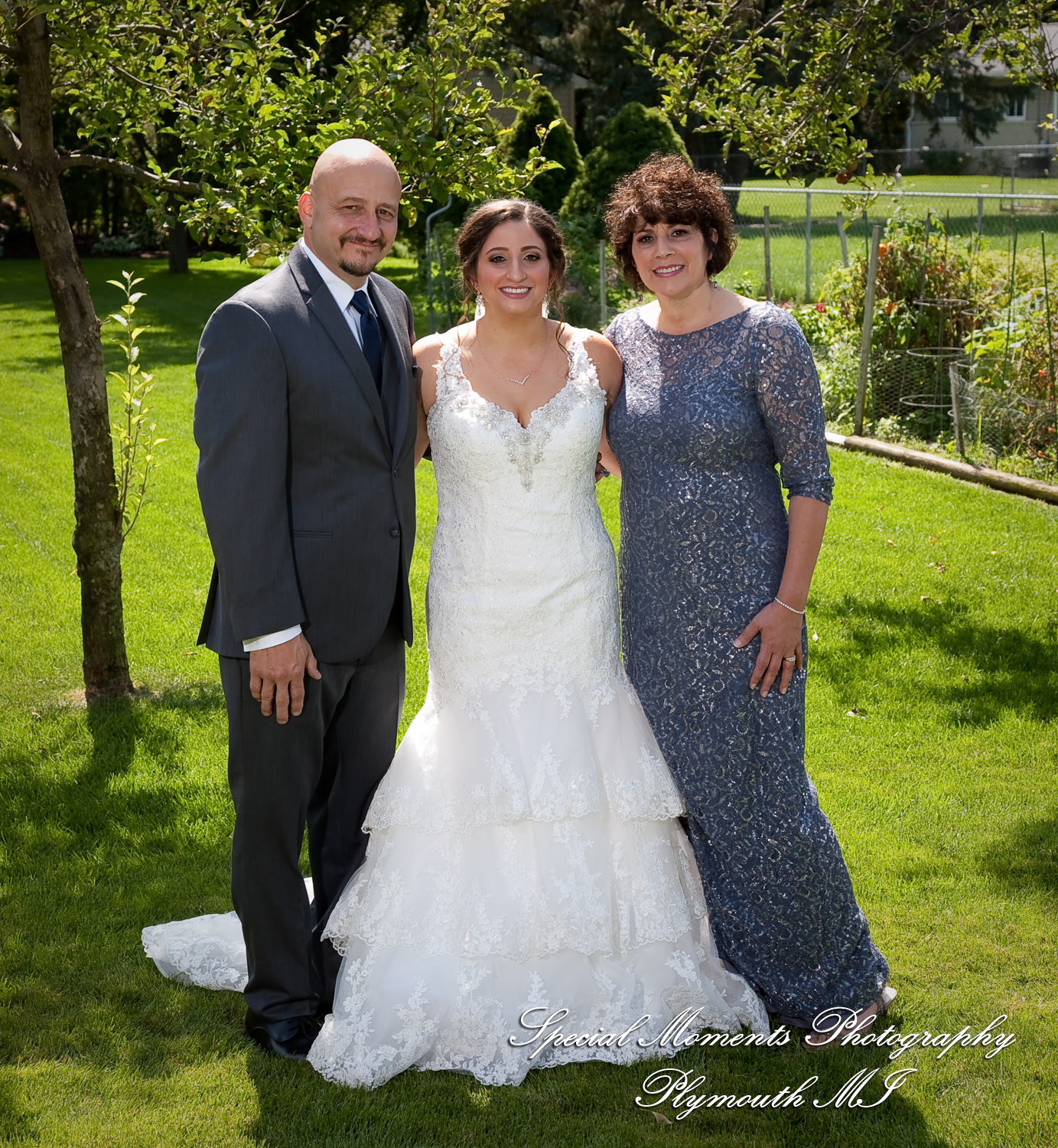 David & Steph at St. John Greek Orthodox Sterling Hts MI wedding photograph