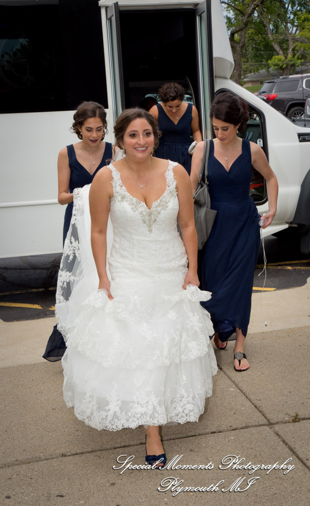 David & Steph at St. John Greek Orthodox Sterling Hts MI wedding photograph