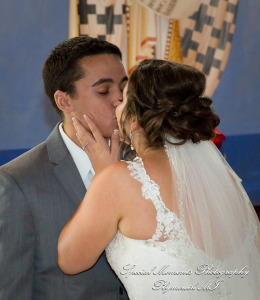 David & Steph at St. John Greek Orthodox Sterling Hts MI wedding photograph