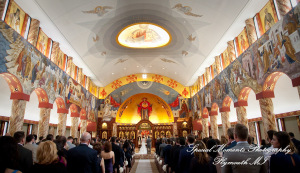 David & Steph at St. John Greek Orthodox Sterling Hts MI wedding photograph