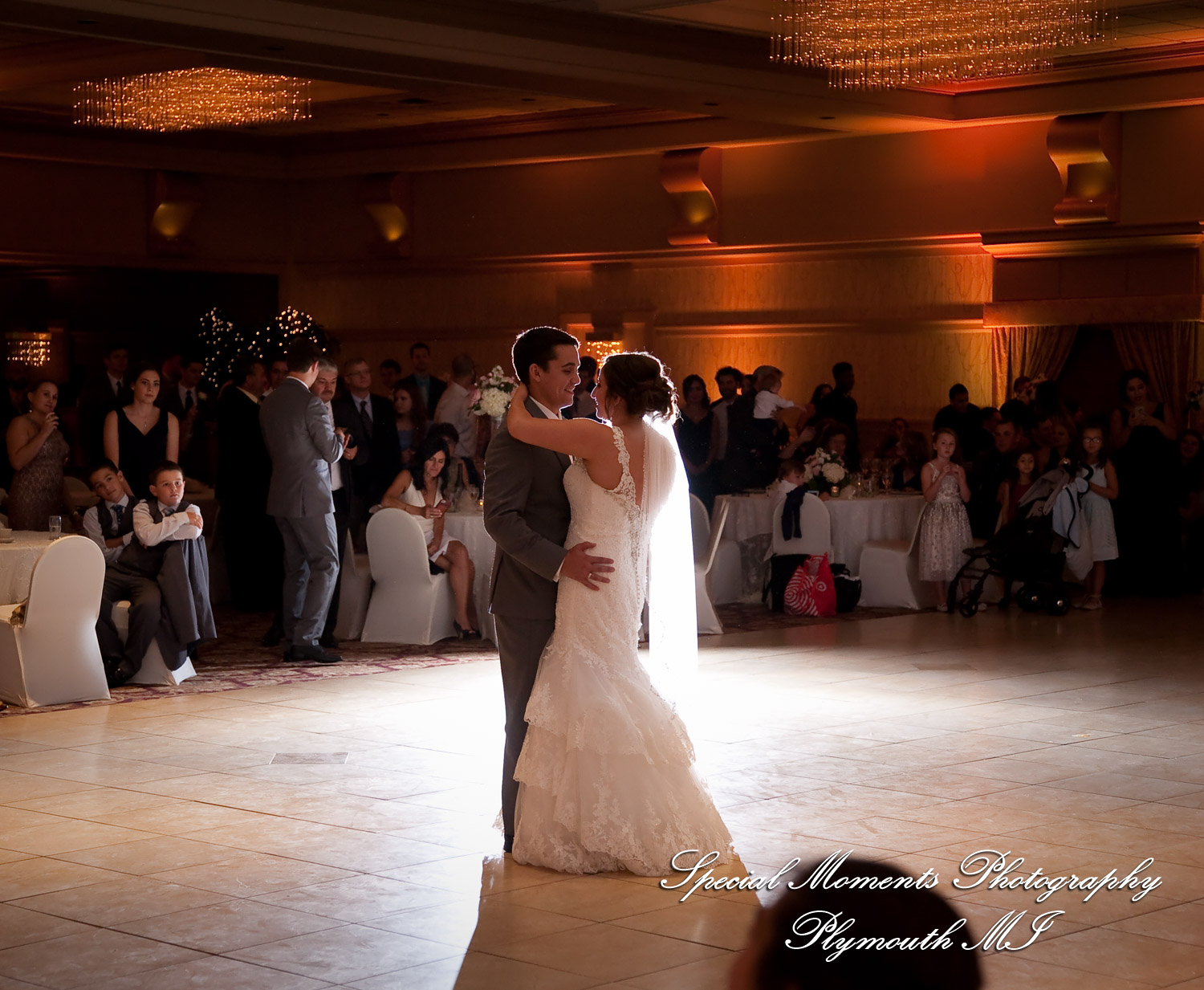 David & Steph at Larsa Palace Banquet Facility Warren MI wedding photograph