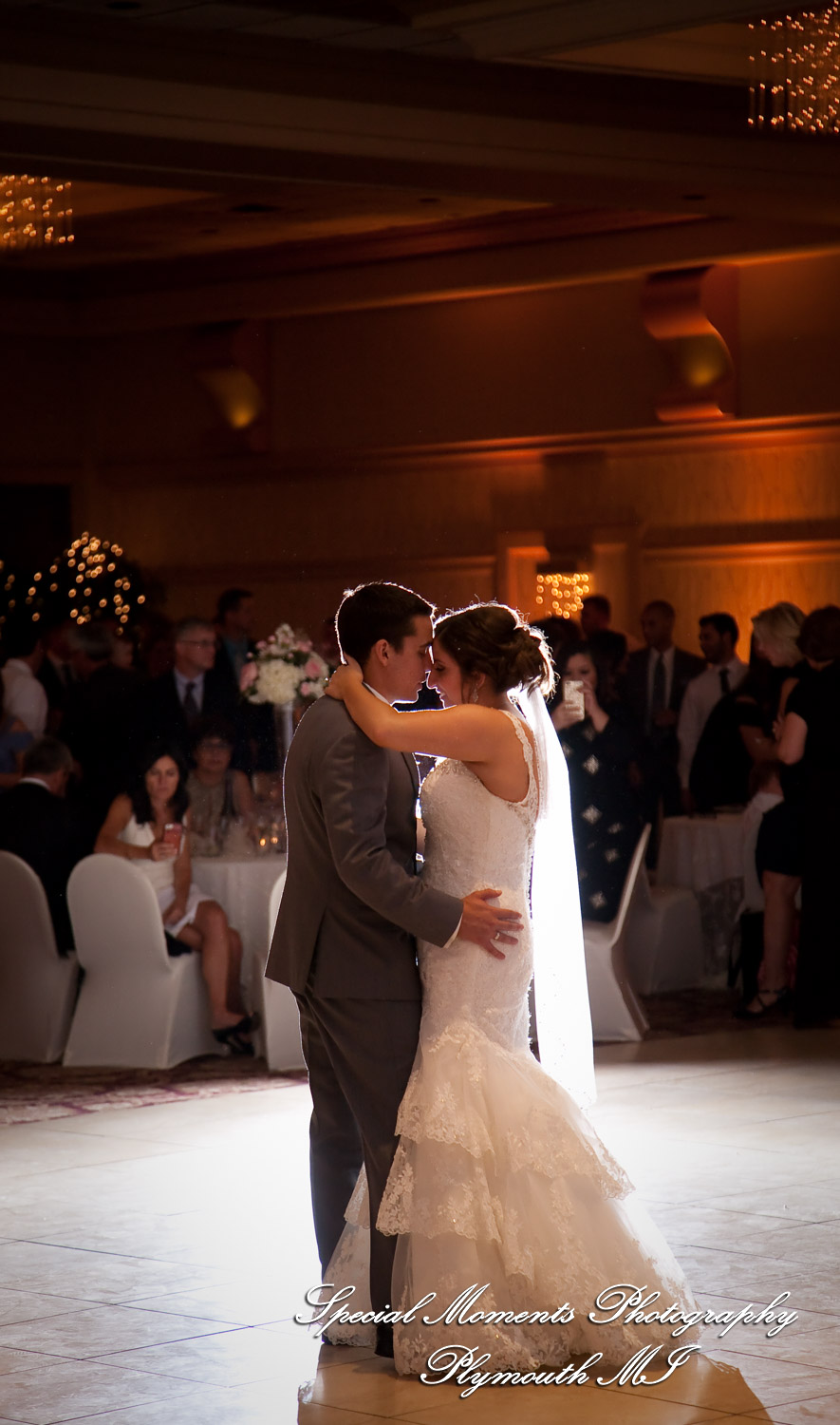 David & Steph at Larsa Palace Banquet Facility Warren MI wedding photograph