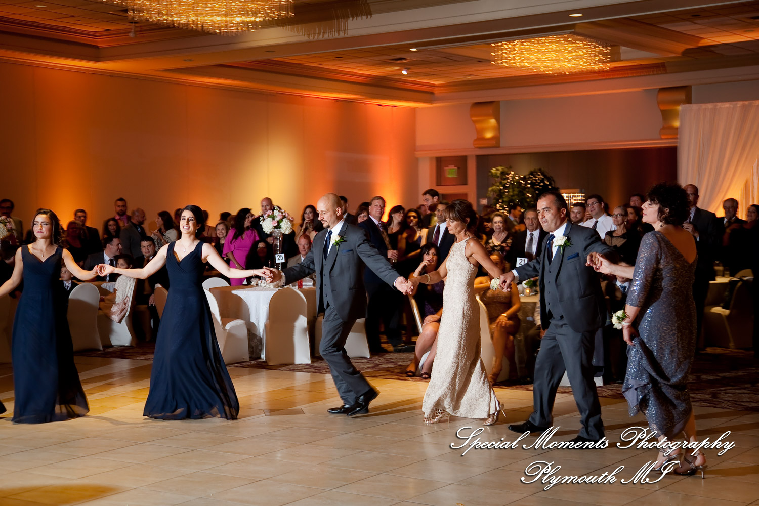 David & Steph at Larsa Palace Banquet Facility Warren MI wedding photograph
