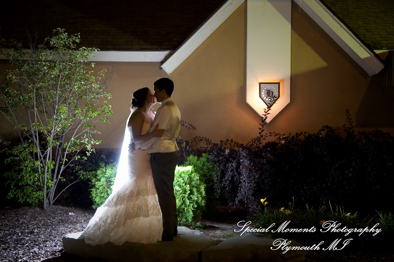 David & Steph at Larsa Palace Banquet Facility Warren MI wedding photograph