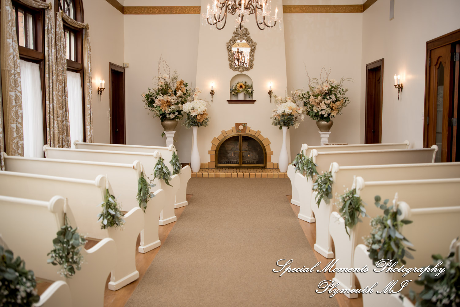 Sarah & Chad at Victoria Wedding Chapel Waterford MI wedding photograph