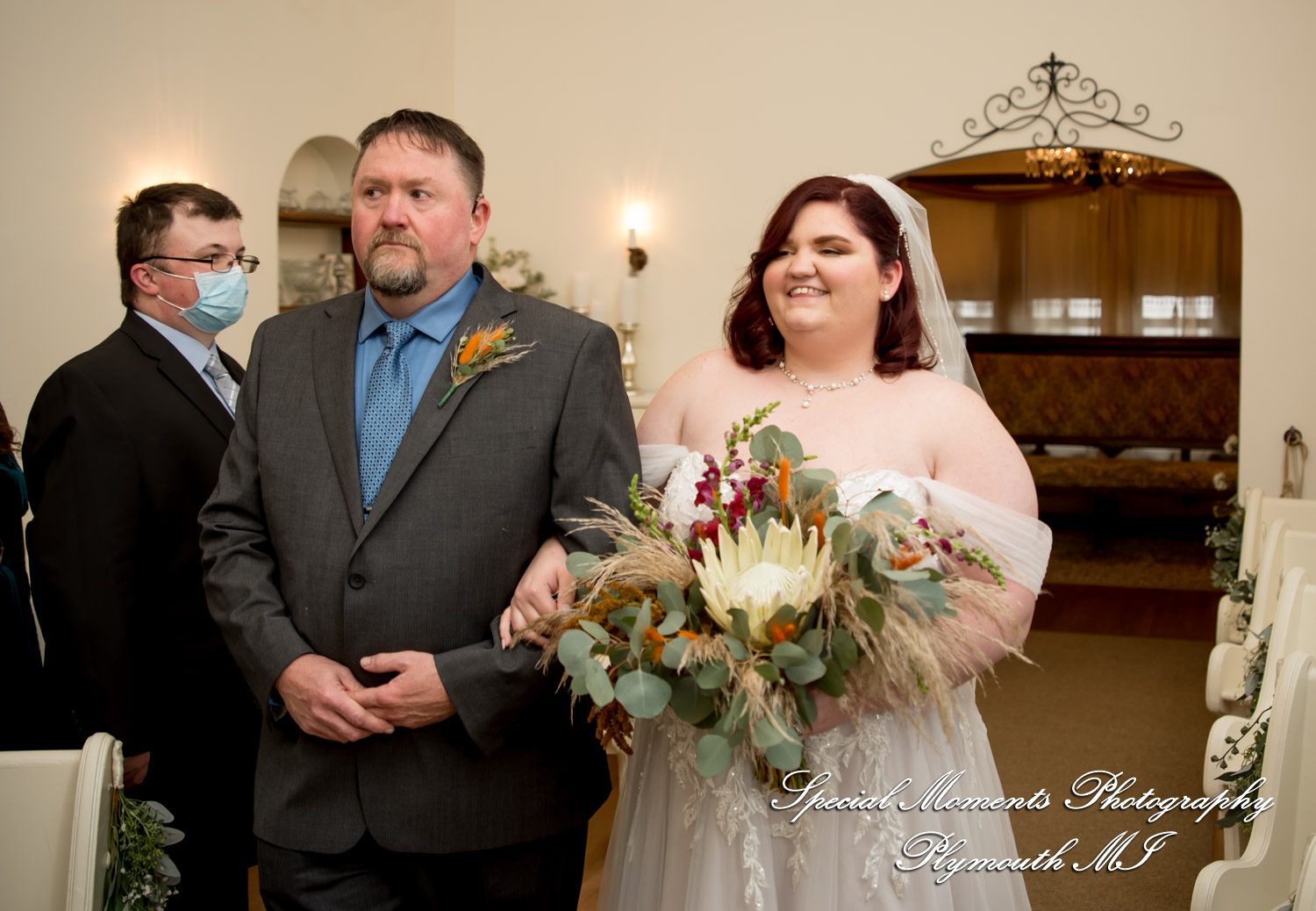 Sarah & Chad at Victoria Wedding Chapel Waterford MI wedding photograph